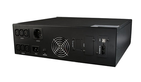 EAN 2000000776361 - Gembird EG-UPSRACK-13 sistema de alimentación ininterrumpida (UPS) Línea interactiva 3 kVA 1800 W 7 salid imagen 2