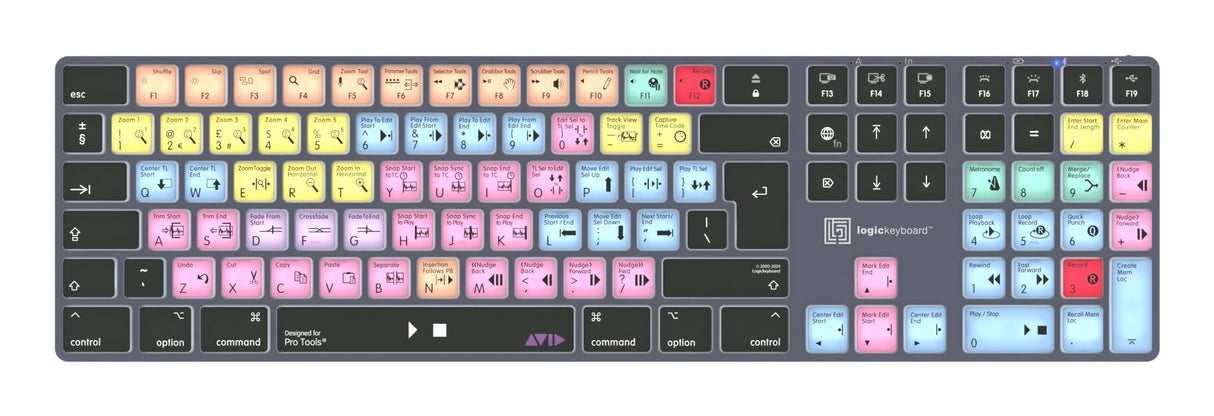 EAN 5707795022099 - Logickeyboard LKB-PT-TM teclado Oficina Bluetooth QWERTZ Alemán Gris, Titanio imagen 1