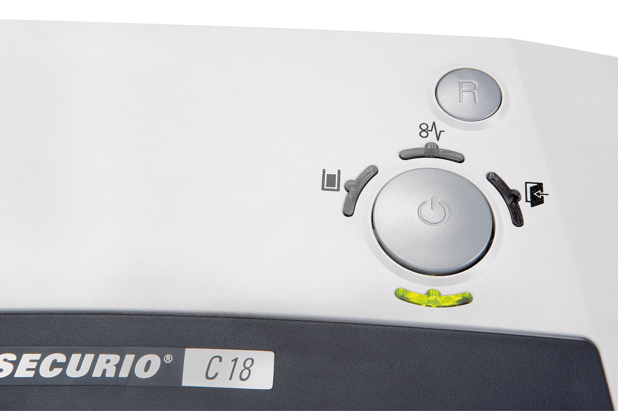 Hsm 1913121 Securio C18 - Cross Cut 3.9x30mm 8-9 Sheets 80g 25 L Bin Din 3