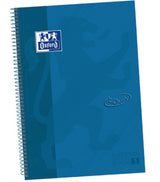 Oxford Cuaderno Europeanbook 1 Touch Microperforado Write & Erase A4+ 80h 5x5mm T/Extradura Azul Denim