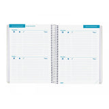 Finocam Libreta De Reuniones Docente 1/4 Espiral T/Polipropileno Español