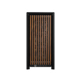 Caja Pc  Corsair Frame 4000d Rs Wood Mid-Tower Black/Walnut Cc-9011340-Ww