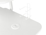 Mesa Gaming Genesis Holm 320 Rgb Blanca Carbono