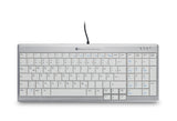EAN 8719274673514 - BakkerElkhuizen UltraBoard 960 Standard Compact teclado Oficina USB QWERTZ Suizo Plata, Blanco imagen 1