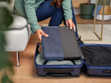 Funda Universal Trust Lisboa 24982 Soft Sleeve Color Negro/Azul Para Tablets/Portátiles Hasta 16