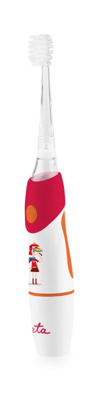 Eta071090030 Sonetic Children'S Sonic Toothbrush, Timer, Red White