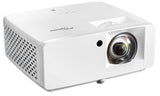 Proyector Láser Optoma Zw350st 3600 Lúmenes Wxga Hdmi Blanco