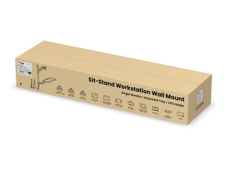 EAN 4015867236253 - Equip 650170 soporte y montura para estación de trabajo/PC todo en uno 8 kg Negro 43,2 cm (17") 81,3 cm ( imagen 12