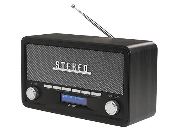 Radio Denver Dab-18 Gris Oscuro