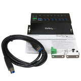 EAN 0065030860352 - StarTech.com ST7300USBME hub de interfaz USB 3.2 Gen 1 (3.1 Gen 1) Type-B 5000 Mbit/s Negro imagen 5