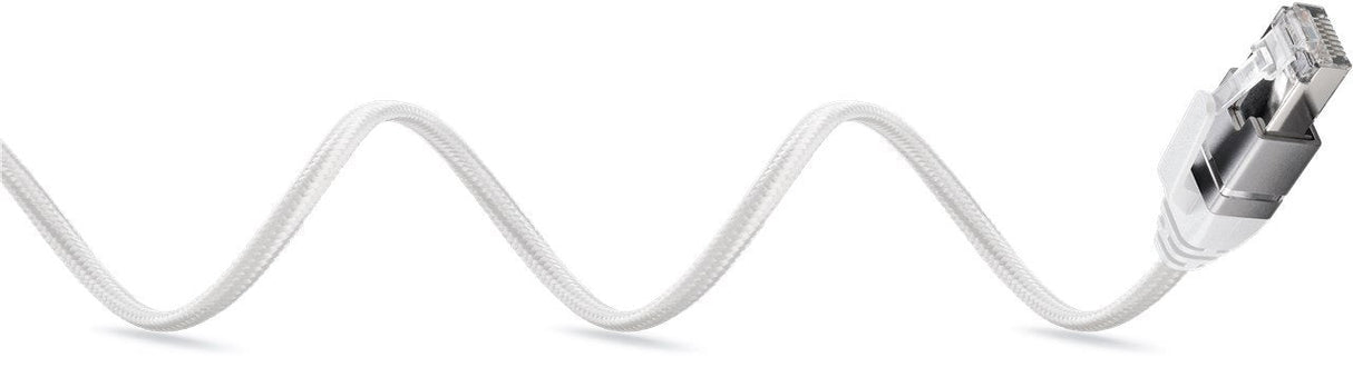 Cable De Adaptador Ethernet De Goobay Usb-A 3.2 Gen1> Rj-45, Blanco Delgado, 10 Metros 74383