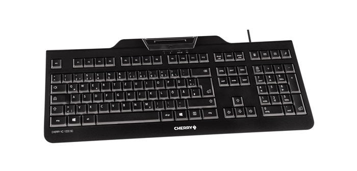Cherry Kc 1000 Sc Teclado Usb Qwertz Suizo Negro
