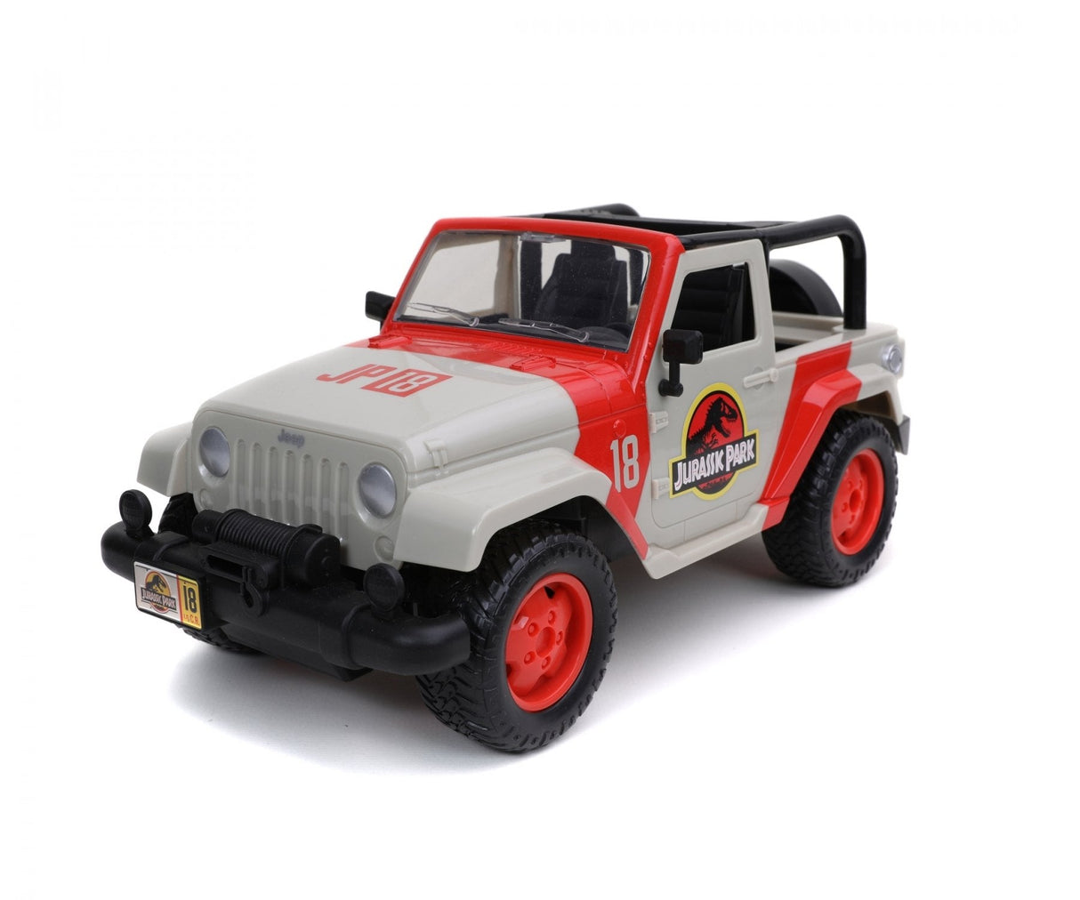 Coche Radio Control Jeep Wrangler Jurassic Park