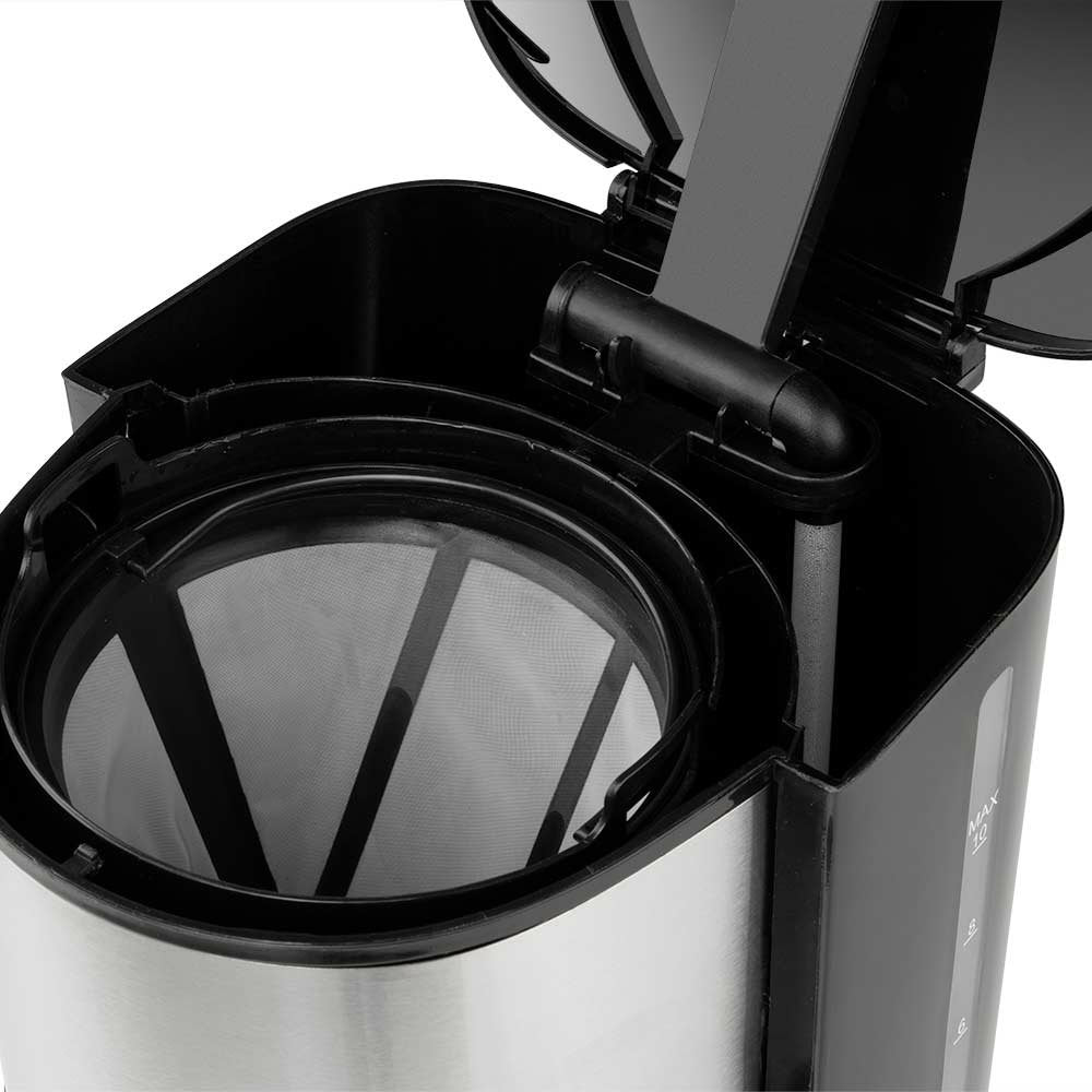 Cafetera De Goteo Orbegozo Cg 5020 12 Tazas Plata