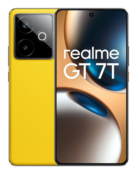 EAN 6941764464773 - realme GT 7T 17,3 cm (6.8") SIM doble Android 15 5G USB Tipo C 12 GB 256 GB 7000 mAh Amarillo imagen 1