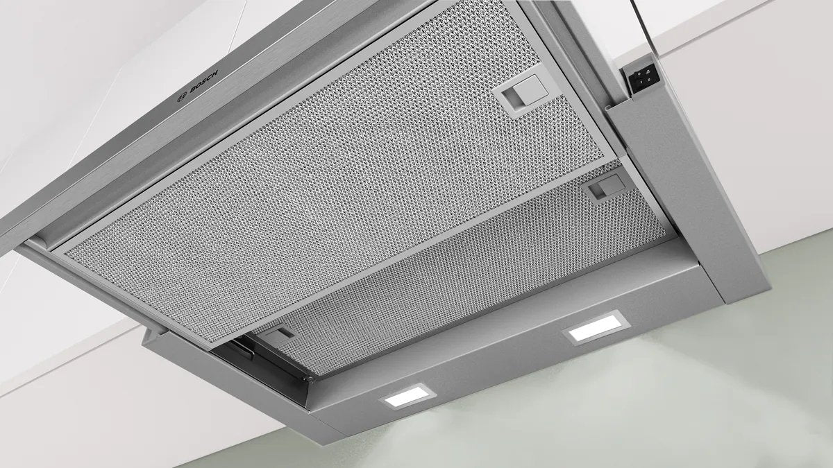 EAN 4242005538119 - Bosch Serie 2 DFL063W57 campana Semintegrada (extraíble) Metálico, Plata C 351 m³/h imagen 5