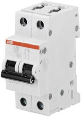 Abb Sicherungsautomat 2a Pro M S202-C2 Comp.2pol.6ka Para Leitungssch.