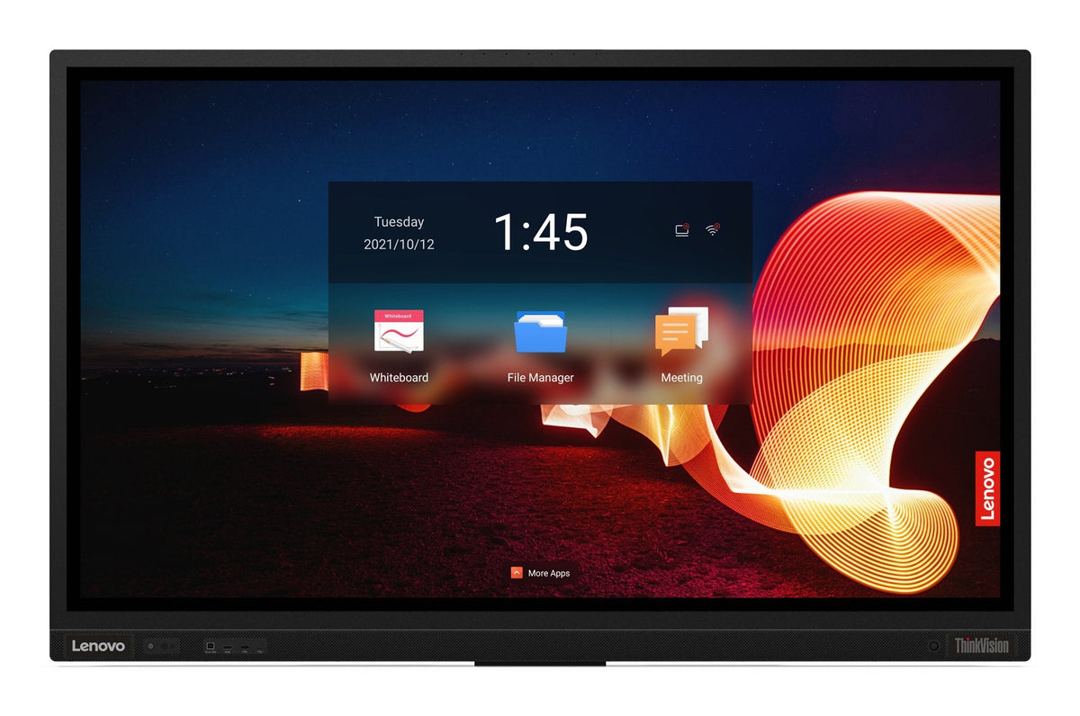 Lenovo Thinkvision T65 - 165 Cm (65") Clase Diagonal Lcd-Display Con Retroiluminación Led - Interaktiv - Con Touchscreen (Multitouch)