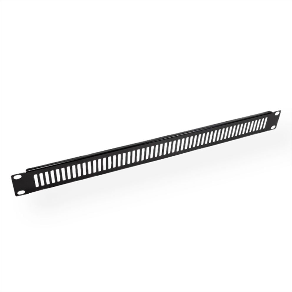 48,26cm 19pulgadas-Beluftungs-Placa Frontal 1 He Ral 9005 Negro Intenso