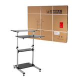 Logilink - Compact Mobile Stand Up Computer Workstation