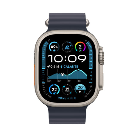 EAN 0195949580703 - Apple Watch Ultra 2 OLED 49 mm Digital 410 x 502 Pixeles Pantalla táctil 4G Titanio Wifi GPS (satélite) imagen 2
