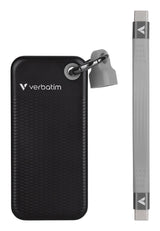 Verbatim Pocket Ssd        128bg Black/Grey Usb 3.2 Gen 2   32432