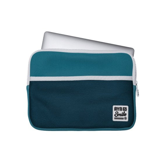 Fitness  Funda Portátil Y Tablet Neopreno 13 Y 14 Pulgadas Sleeve Azul Turquesa