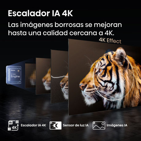 EAN 6942351416212 - Hisense 55E7Q PRO 139,7 cm (55") 4K Ultra HD Smart TV Wifi Negro 330 cd / m² imagen 18