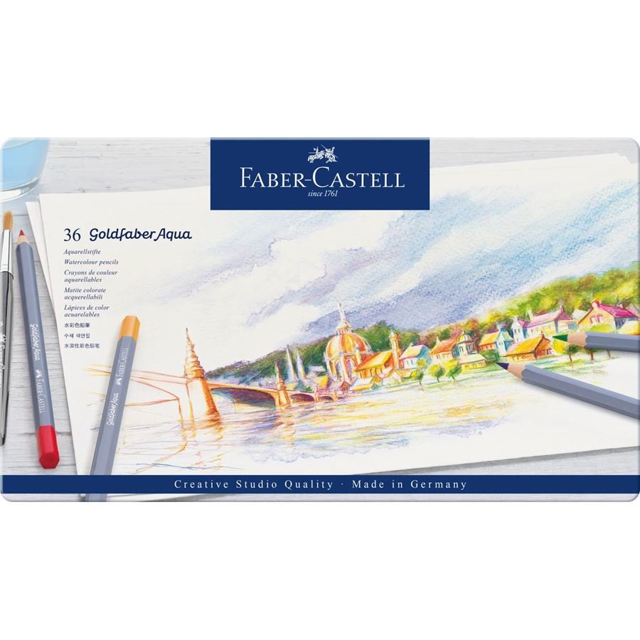 EAN 4005401146360 - Faber-Castell Goldfaber Aqua Multicolor 36 pieza(s) imagen 1