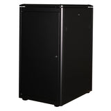 Roline 19-Zoll Netzwerkschrank Pro 22 He, 600x800 Bxt Glastr Schwarz