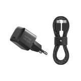 Native Union 30w Usb-C Fast Gan Charger Black + Usb-C Cable Cos.