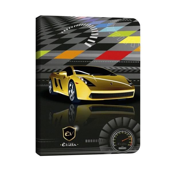E-Vitta Evus2pp046 Funda Para Tablet 25,6 Cm (10.1") Folio Multicolor Funda Universal Para Tablet 9.7" - 10.1", Super Car