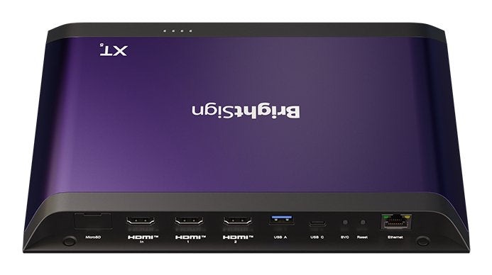 EAN 854529008258 - BrightSign XT1145 reproductor multimedia y grabador de sonido Negro, Púrpura 8K Ultra HD imagen 3