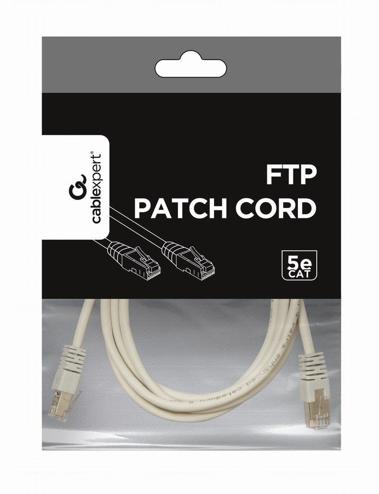 Cable Gembird Ftp Cat5e Patch Cord Grey 0.25m