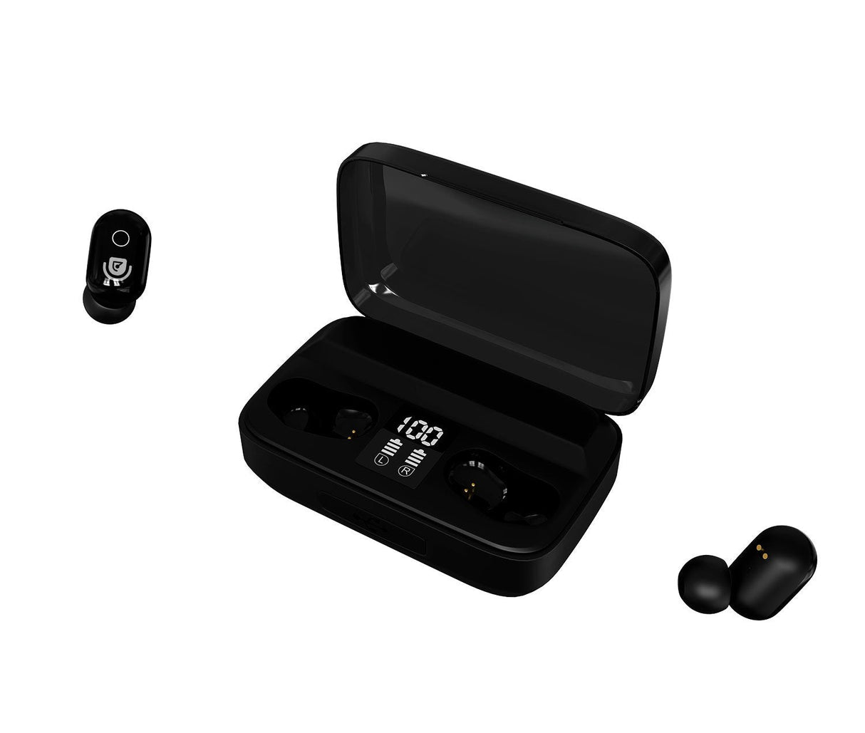 Talius Intrauricular Ea-5010 Tws Bt 5.0 3/4h Black