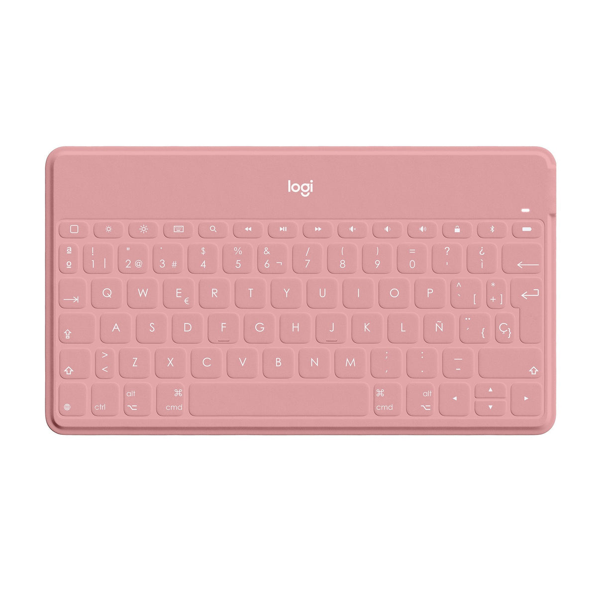 Teclado Compacto Inalámbrico Por Bluetooth Logitech Keys-To-Go Para Iphone Rosa