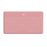 Teclado Compacto Inalámbrico Por Bluetooth Logitech Keys-To-Go Para Iphone Rosa
