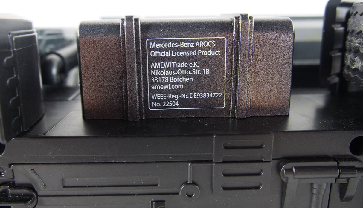 Amewi Rc Sitio De Construcción Camión Volquete Li-Ion Batería 2000mah / 14 +