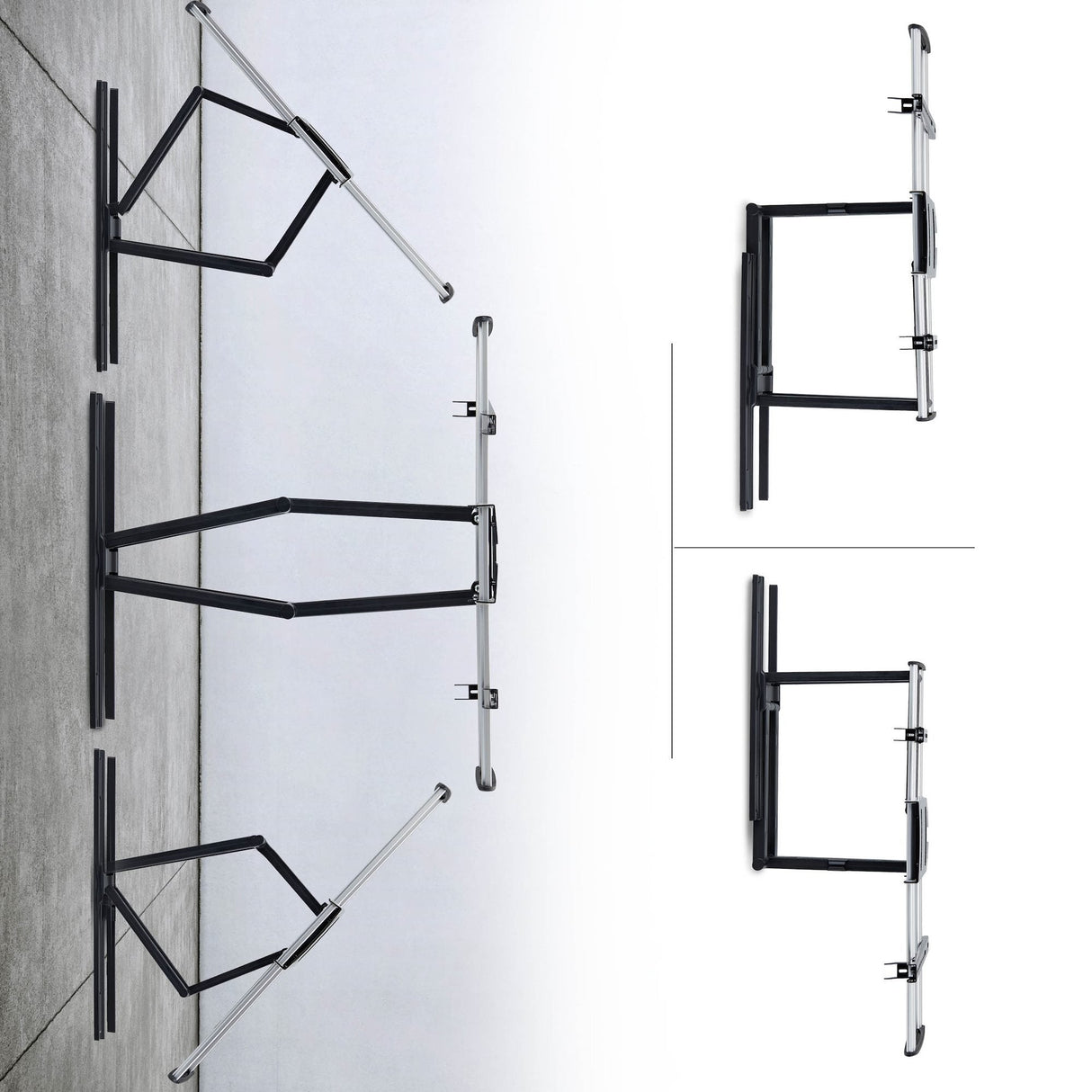 Startech.Com Ultraflache Vollbewegliche Tv-Soporte De Pared Fur Bildschirme Bis 65 Zoll Und 45 Kg Vesa 600x400 Flaches Design