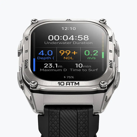 EAN 6978602500072 - KOSPET Tank M4 4,98 cm (1.96") AMOLED Digital 410 x 502 Pixeles Pantalla táctil Plata GPS (satélite) imagen 4