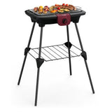 Tefal Easygrill Red Bg90f5, Parrilla Eléctrica Negro/Rojo, 2.300 Vatios, Con Patas Bg90f5