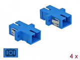 Delock 85990 Conector De Fibra Óptica Sc Hembra/Hembra