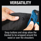 Makita Manta Eléctrica Inalámbrica Dcb200a, 70 X 140 Cm