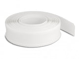 Geflechtschlauch Mit Klettverschluss 10 M X 19 Mm Weiss