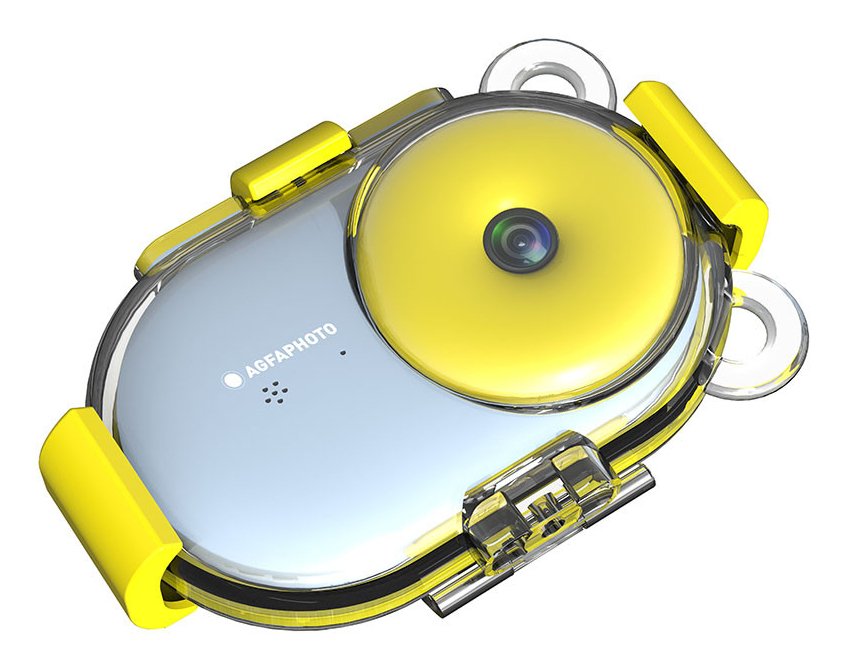 Cámara Digital Deportiva Agfaphoto Realikids Cam Waterproof 16mp Azul Incluye Tarjeta Micro Sd 8gb