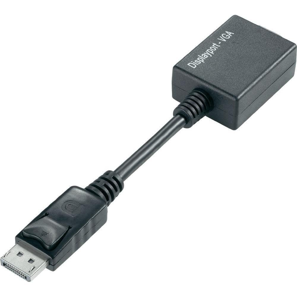 Techly Adaptador - Displayport Mecker A Vga Hchse