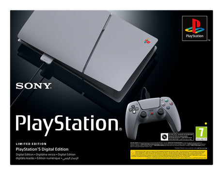 EAN 711719596585 - Sony PlayStation 5 Slim Digital Edition 30th Anniversary Limited Edition Bundle 1 TB Wifi Negro, Gris imagen 2