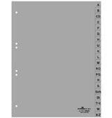 Durable Regimro Az A4 20uds. Fabricado En Pp De Cobertura Total. Gris