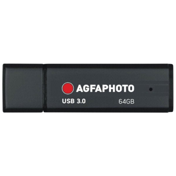 Pendrive Agfaphoto 10571 64 Gb Usb Tipo A 3.2 Gen 1 (3.1 Gen 1) Negro