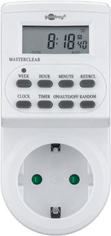 Goobay Temporizador Digital 51277 Blanco